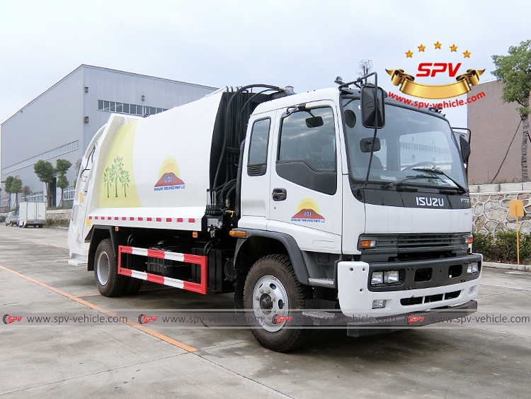 Garbage Compactor Truck ISUZU -RF